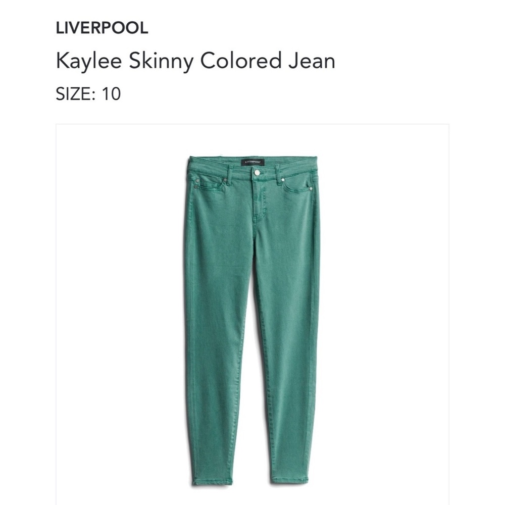 Liverpool Kaylee Skinny Colored Jean